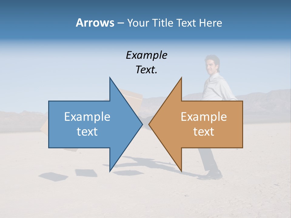 Blue Sky Professional Anger PowerPoint Template