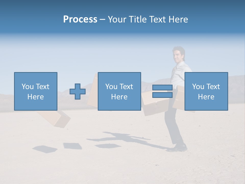 Blue Sky Professional Anger PowerPoint Template