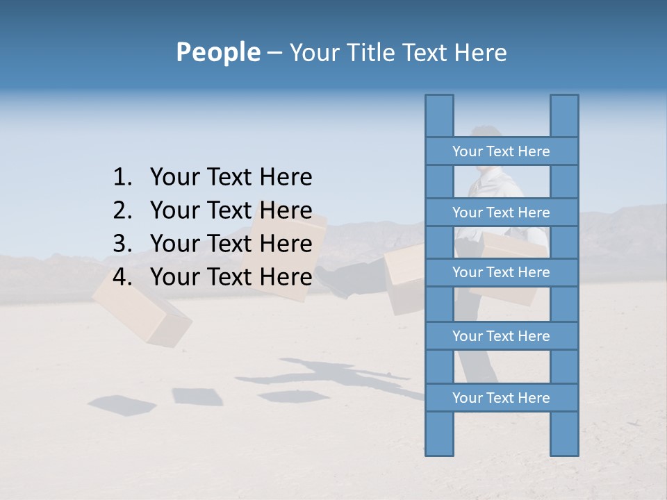 Blue Sky Professional Anger PowerPoint Template