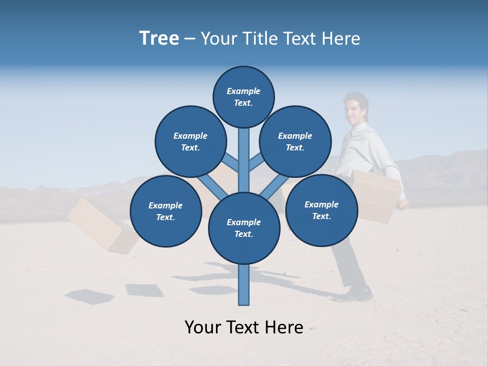 Blue Sky Professional Anger PowerPoint Template