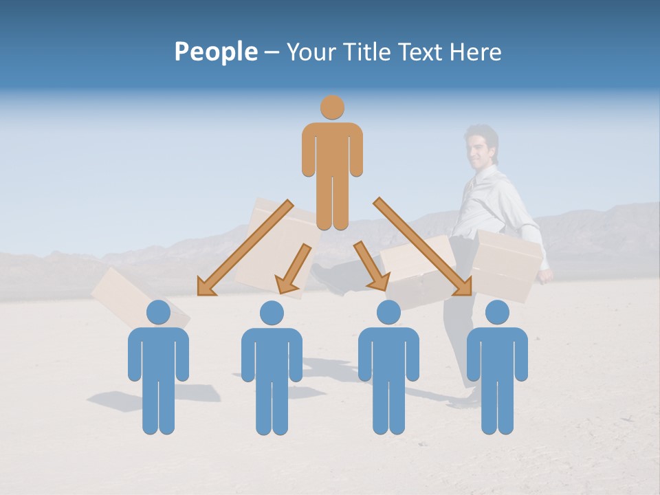 Blue Sky Professional Anger PowerPoint Template