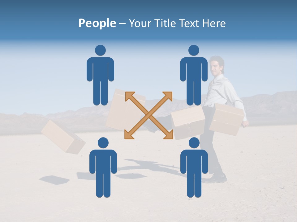 Blue Sky Professional Anger PowerPoint Template