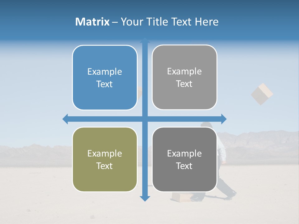 Nature Manager Cardboard PowerPoint Template