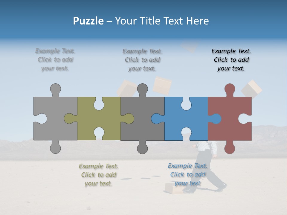 Nature Manager Cardboard PowerPoint Template