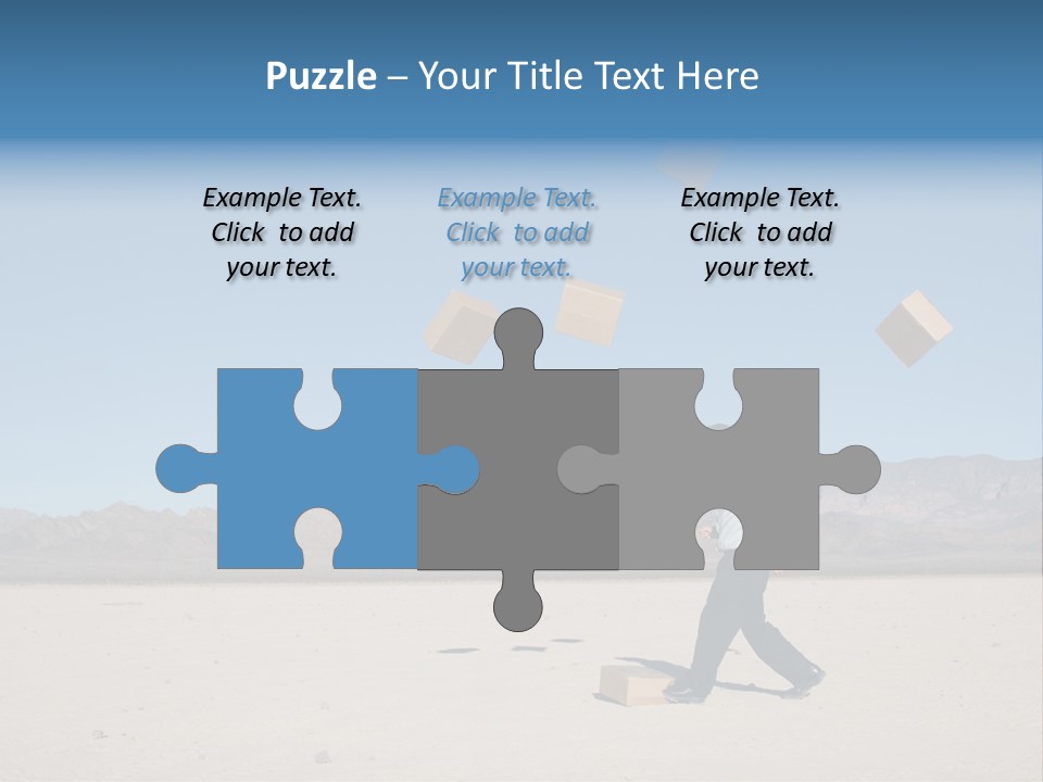 Nature Manager Cardboard PowerPoint Template