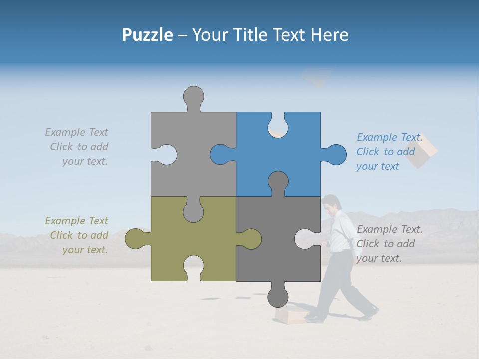 Nature Manager Cardboard PowerPoint Template