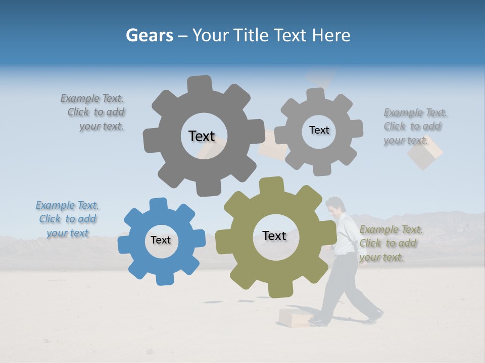 Nature Manager Cardboard PowerPoint Template