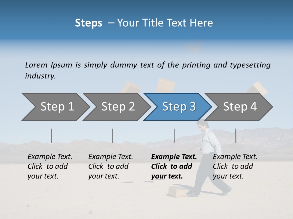 Nature Manager Cardboard PowerPoint Template