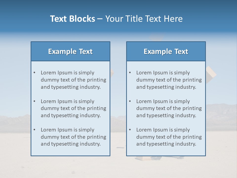 Nature Manager Cardboard PowerPoint Template