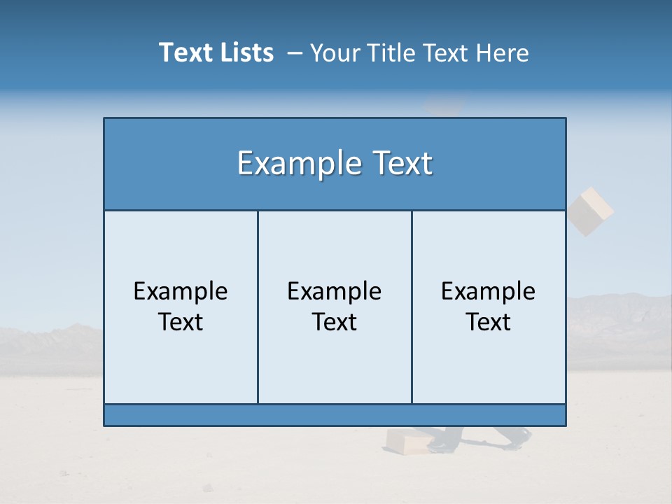 Nature Manager Cardboard PowerPoint Template