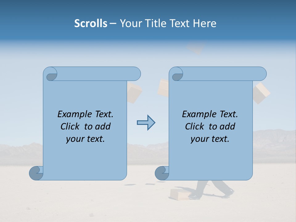 Nature Manager Cardboard PowerPoint Template