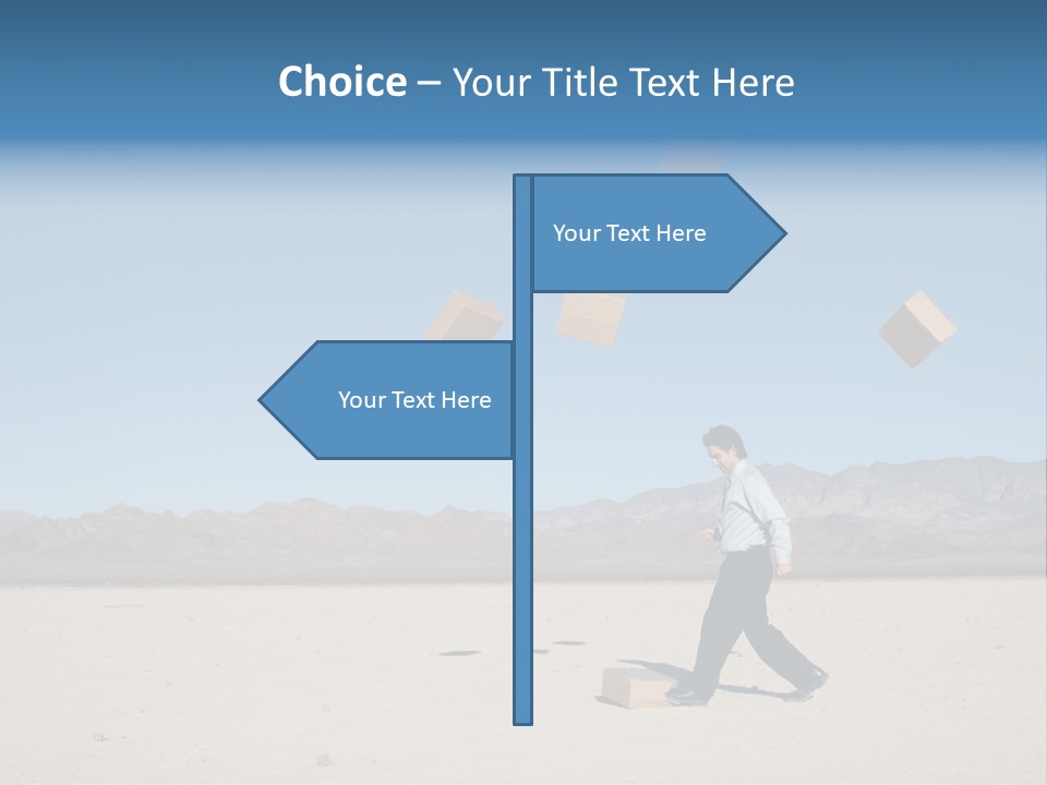Nature Manager Cardboard PowerPoint Template