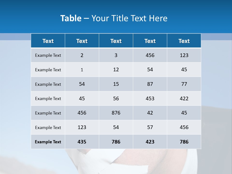 Ceo Vision Nature PowerPoint Template