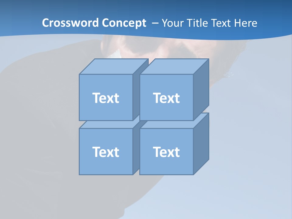 Tie Silent Ceo PowerPoint Template
