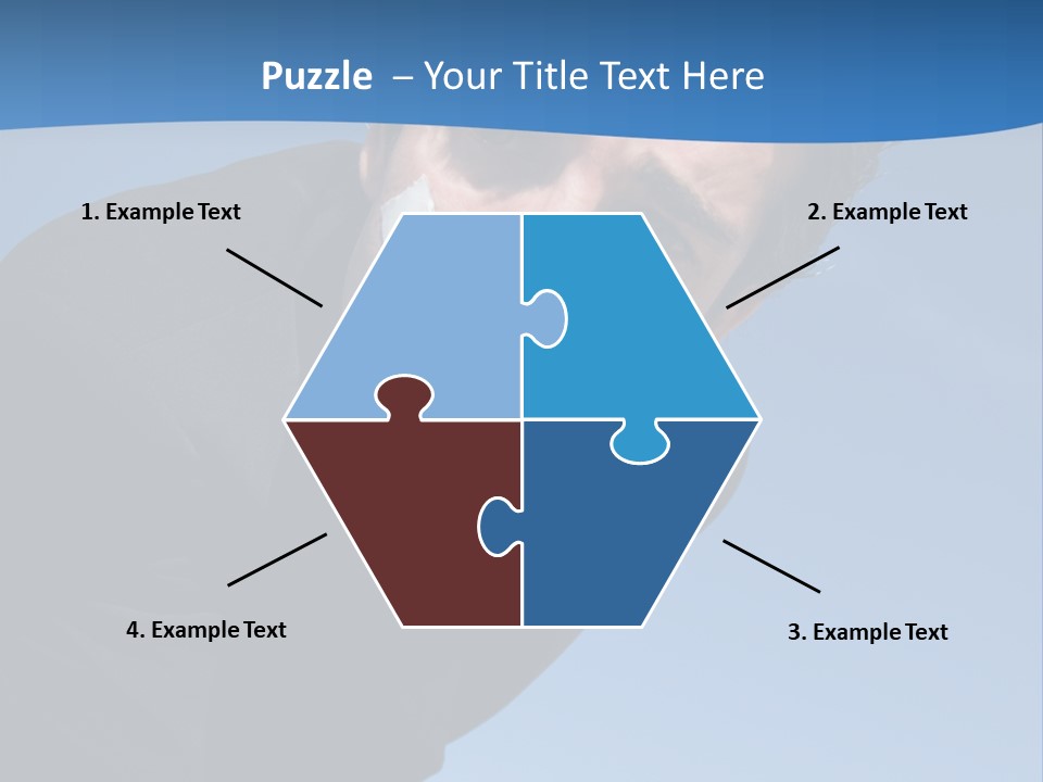 Tie Silent Ceo PowerPoint Template