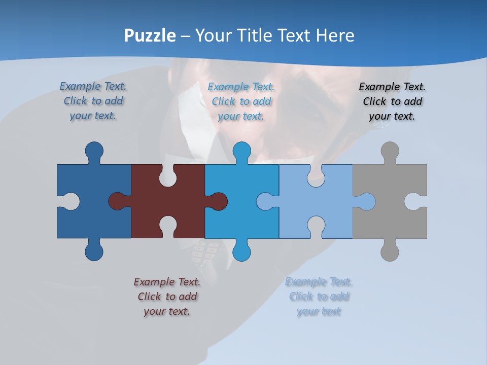 Tie Silent Ceo PowerPoint Template