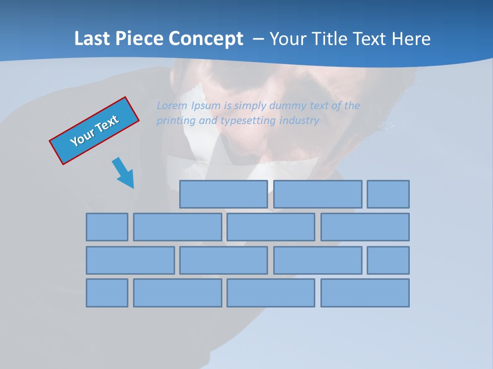 Tie Silent Ceo PowerPoint Template