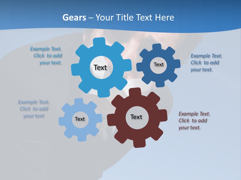 Tie Silent Ceo PowerPoint Template