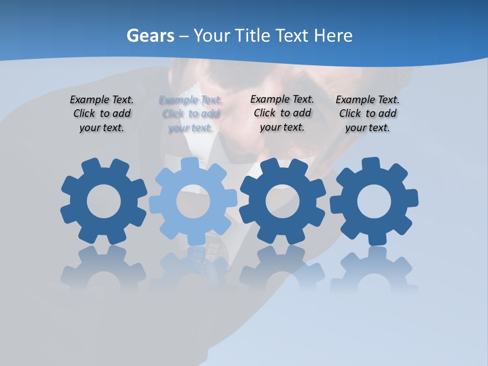 Tie Silent Ceo PowerPoint Template