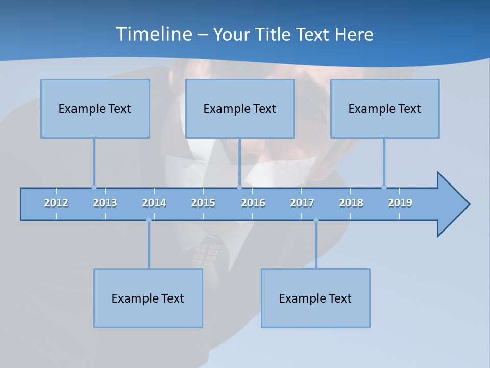 Tie Silent Ceo PowerPoint Template
