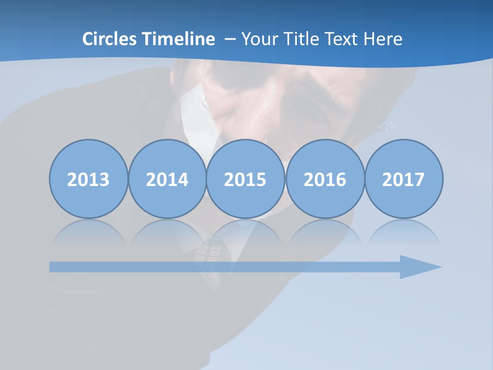 Tie Silent Ceo PowerPoint Template