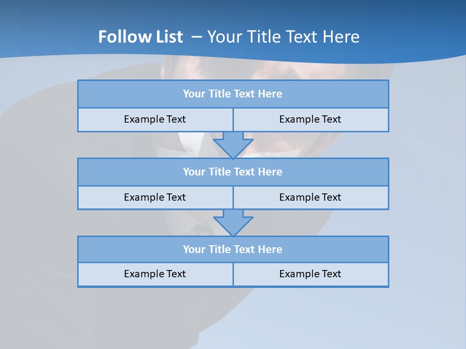 Tie Silent Ceo PowerPoint Template
