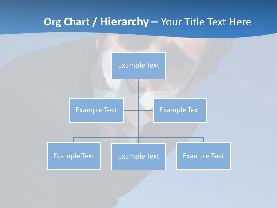 Tie Silent Ceo PowerPoint Template