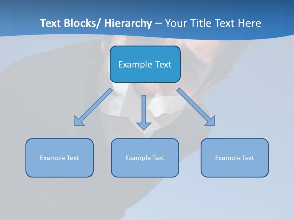 Tie Silent Ceo PowerPoint Template