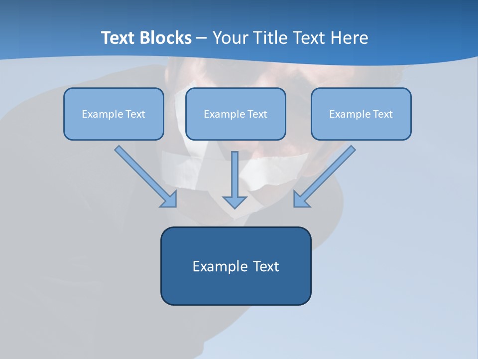 Tie Silent Ceo PowerPoint Template