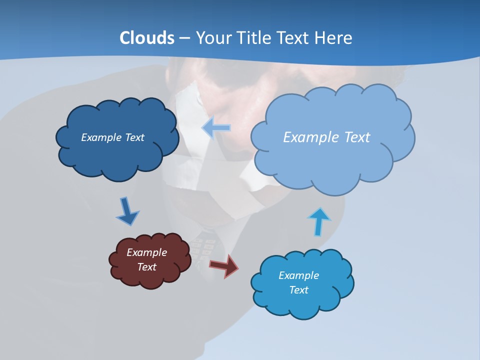 Tie Silent Ceo PowerPoint Template