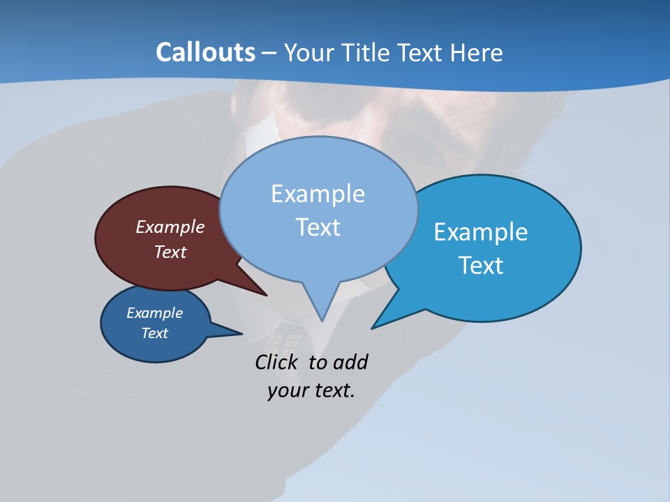Tie Silent Ceo PowerPoint Template