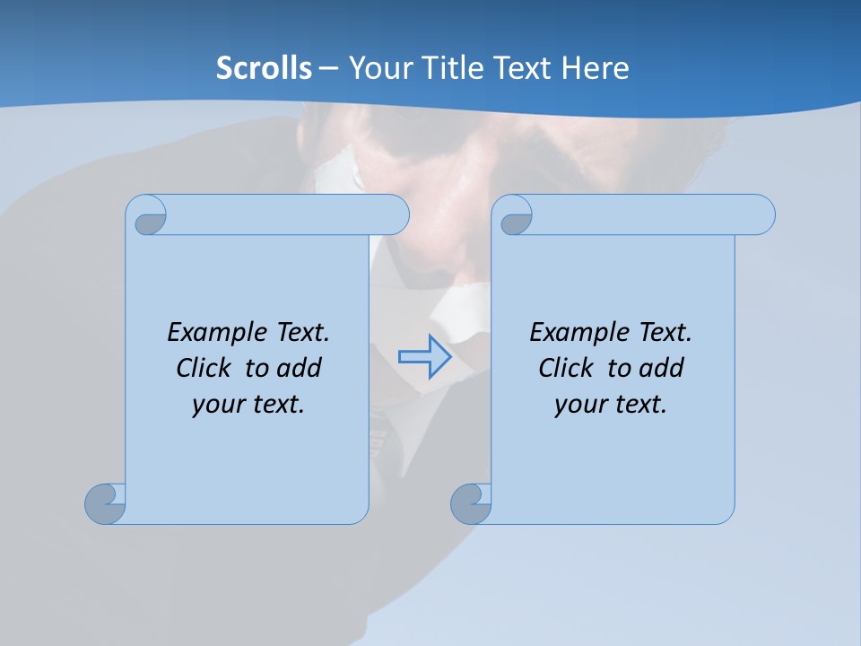Tie Silent Ceo PowerPoint Template