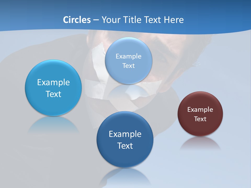 Tie Silent Ceo PowerPoint Template