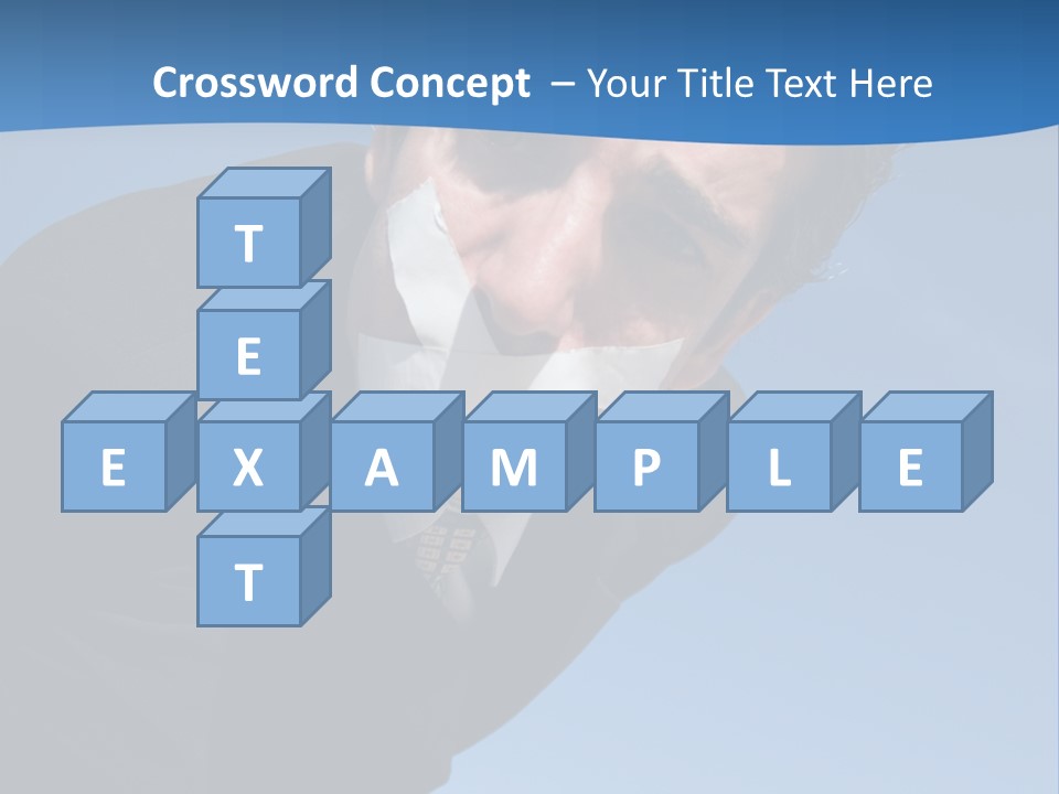 Tie Silent Ceo PowerPoint Template