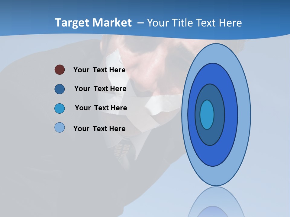 Tie Silent Ceo PowerPoint Template