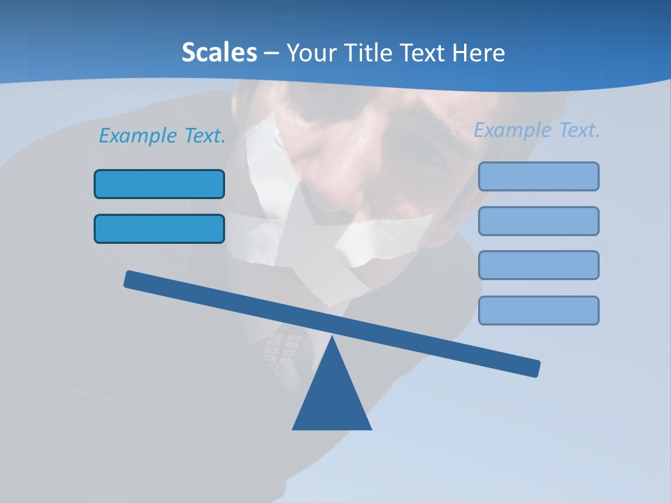 Tie Silent Ceo PowerPoint Template