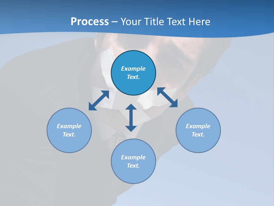 Tie Silent Ceo PowerPoint Template