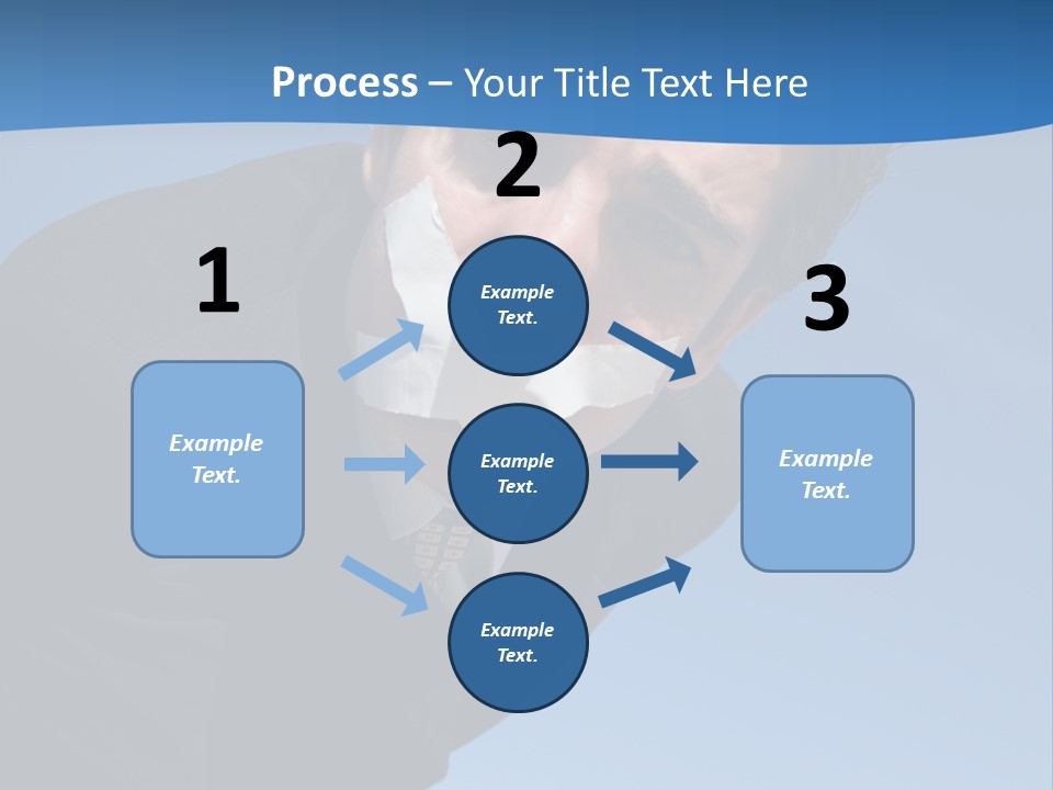 Tie Silent Ceo PowerPoint Template