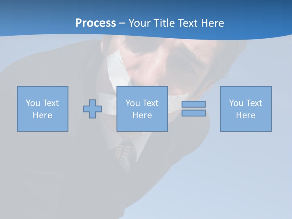 Tie Silent Ceo PowerPoint Template