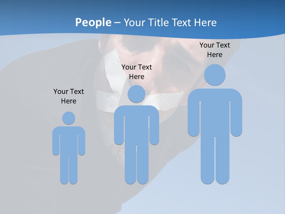 Tie Silent Ceo PowerPoint Template