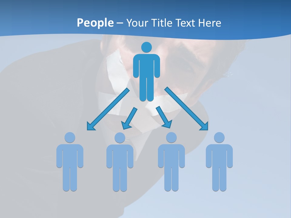 Tie Silent Ceo PowerPoint Template