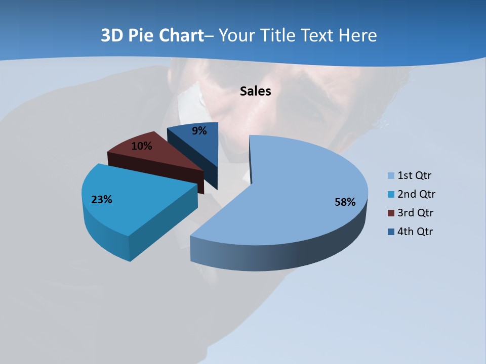 Tie Silent Ceo PowerPoint Template