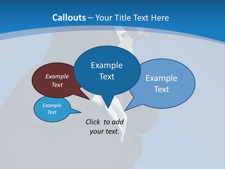Important Leadership Mouth PowerPoint Template