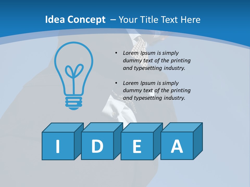 Important Leadership Mouth PowerPoint Template