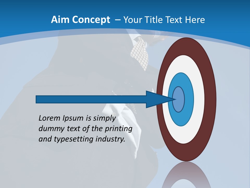 Important Leadership Mouth PowerPoint Template