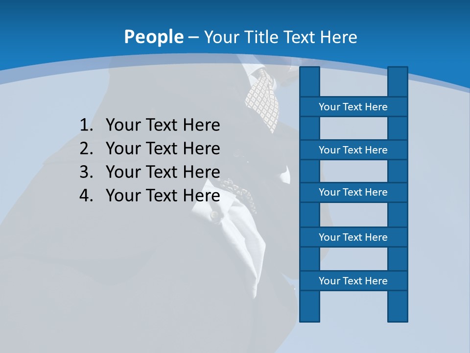 Important Leadership Mouth PowerPoint Template