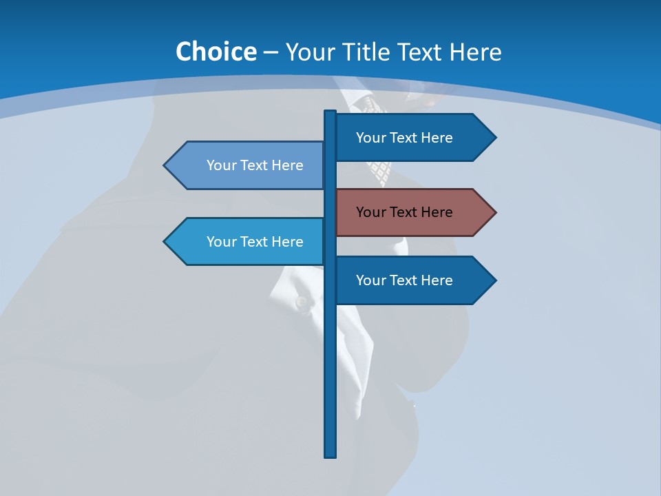 Important Leadership Mouth PowerPoint Template