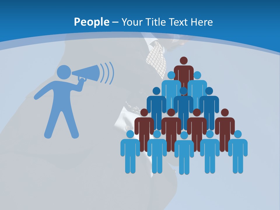 Important Leadership Mouth PowerPoint Template