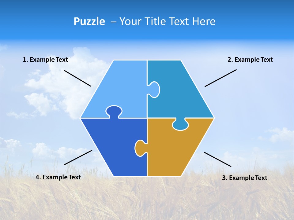 Roasted Closeup Lunch PowerPoint Template