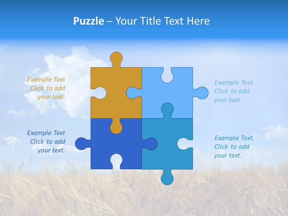 Roasted Closeup Lunch PowerPoint Template